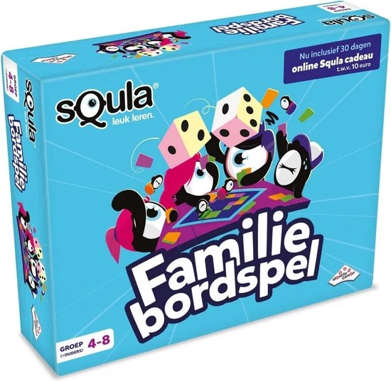 Educatieve Spellenbundel - Squla - 7 Tot 12 Jaar - Familiebordspel & Rekenen Kaartspel 2 Educatieve Spellenbundel - Squla - 7 Tot 12 Jaar - Familiebordspel & Rekenen Kaartspel - Afbeelding 2