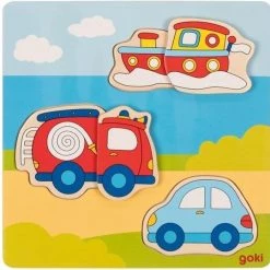 Goki 3D Puzzle Vehicles