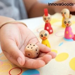 Houten Tafelset Met Dieren Pake InnovaGoods 18 Onderdelen -leerzame-spellen Winkel 550x540 3