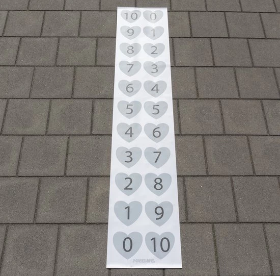 Powerspel - Leermat Verliefde Harten - Bewegend Leren - Rekenen - Spelend Leren - Mat - Buitenonderwijs - Leermat - Actief Leren - Materiaal - Basisonderwijs - Educatief - Groep 3 - Vriendjes Van 10 - Middenbouw 1 Powerspel - Leermat Verliefde Harten - Bewegend Leren - Rekenen - Spelend Leren - Mat - Buitenonderwijs - Leermat - Actief Leren - Materiaal - Basisonderwijs - Educatief - Groep 3 - Vriendjes Van 10 - Middenbouw