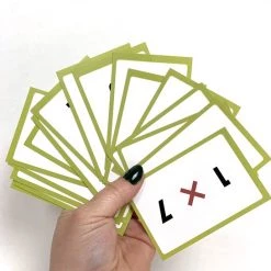 Bijles Juf Laura TAFELSOMKAARTJES - Tafel Van 7 - Rekenen - Tafels Oefenen - Bewegend Leren - Spelend Leren - Voor Binnen En Buiten - Onderwijs -leerzame-spellen Winkel 550x546 6