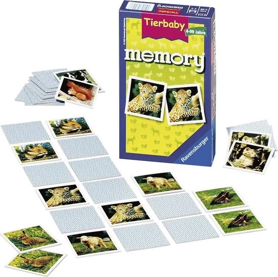 Ravensburger Memory Tierbaby - Duits 2 Ravensburger Memory Tierbaby - Duits - Afbeelding 2