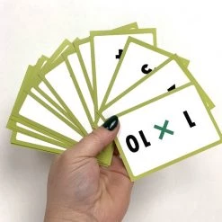 Bijles Juf Laura TAFELSOMKAARTJES - Tafel Van 10 - Rekenen - Tafels Oefenen - Bewegend Leren - Spelend Leren - Voor Binnen En Buiten - Onderwijs -leerzame-spellen Winkel 550x550 123