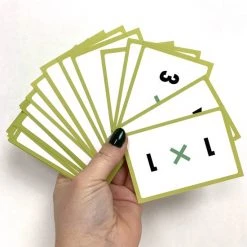 Bijles Juf Laura TAFELSOMKAARTJES - Tafel Van 1 - Rekenen - Tafels Oefenen - Bewegend Leren - Spelend Leren - Voor Binnen En Buiten - Onderwijs -leerzame-spellen Winkel 550x550 18