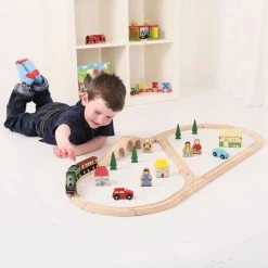 BigJigs Rail Bigjigs Flying Scotsman Train Set -leerzame-spellen Winkel 550x550 187