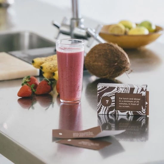 Doiy Tickets 21 Days To Stop Bad Eating Habits Papier Bruin 5 Doiy Tickets 21 Days To Stop Bad Eating Habits Papier Bruin - Afbeelding 5