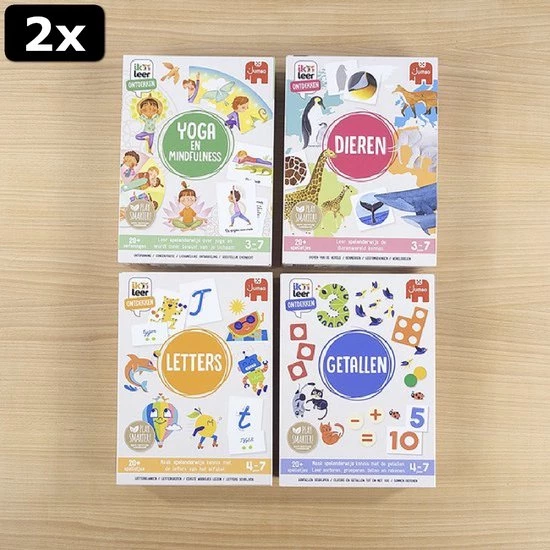 2x Ik Leer Ontdekken Letters - Educatief Spel 6 2x Ik Leer Ontdekken Letters - Educatief Spel - Afbeelding 6