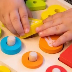 Max & Lea Educatief Houten Speelgoed Bord - Leren Tellen - Educatief - Houten Speelgoed - Duurzaam -leerzame-spellen Winkel 550x550 340