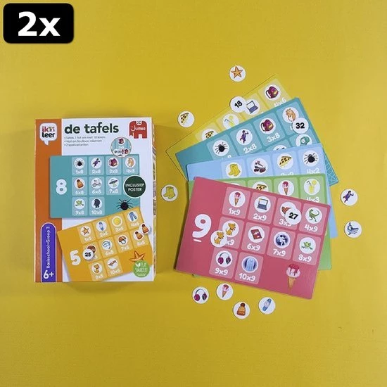 2x Ik Leer De Tafels 7 2x Ik Leer De Tafels - Afbeelding 7