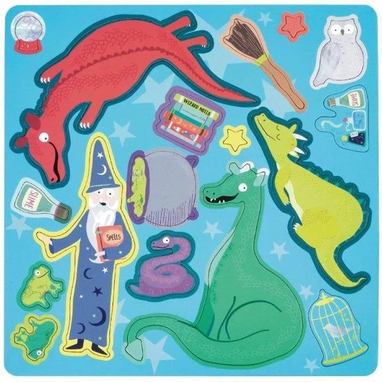Floss & Rock Spelletjesdoos Spellbound 4-in-1 - 19,5 X 19,5 Cm 4 Floss & Rock Spelletjesdoos Spellbound 4-in-1 - 19,5 X 19,5 Cm - Afbeelding 4