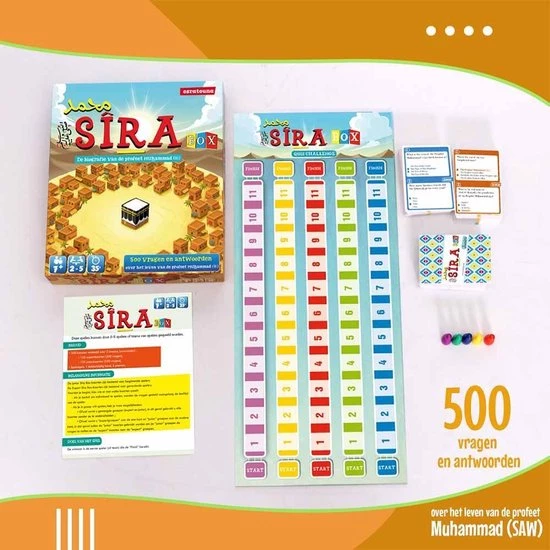 Osratouna SIRA Box Bordspel Over De Profeet Muhammed 2 Osratouna SIRA Box Bordspel Over De Profeet Muhammed - Afbeelding 2