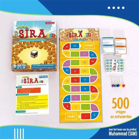Osratouna SIRA Box Bordspel Over De Profeet Muhammed 3 Osratouna SIRA Box Bordspel Over De Profeet Muhammed - Afbeelding 3
