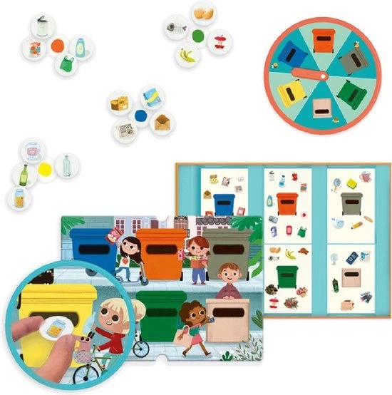 Ik Leer Recyclen - Educatief Spel 2 Ik Leer Recyclen - Educatief Spel - Afbeelding 2