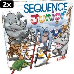 Goliath - Gezelschapspel 2x Sequence Junior - Bordspel -leerzame-spellen Winkel 550x555 7