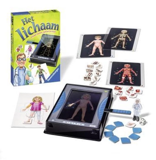 Het Lichaam - Bordspel Ravensburger 2 Het Lichaam - Bordspel Ravensburger - Afbeelding 2