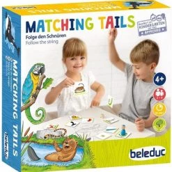Beleduc Kinderspel Matching Tails 22-delig