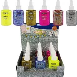Stylex Glitter Hobbylijm 37.5 Gr Assorti