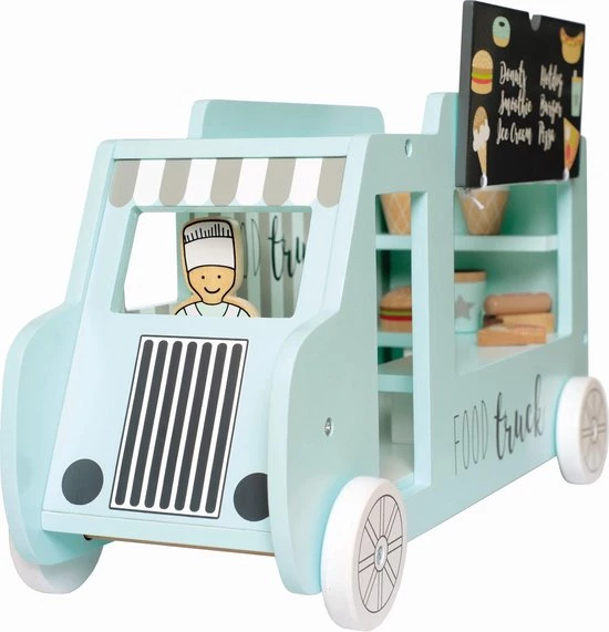 Jabadabado Speelgoed Food Truck Multi Colour 2 Jabadabado Speelgoed Food Truck Multi Colour - Afbeelding 2