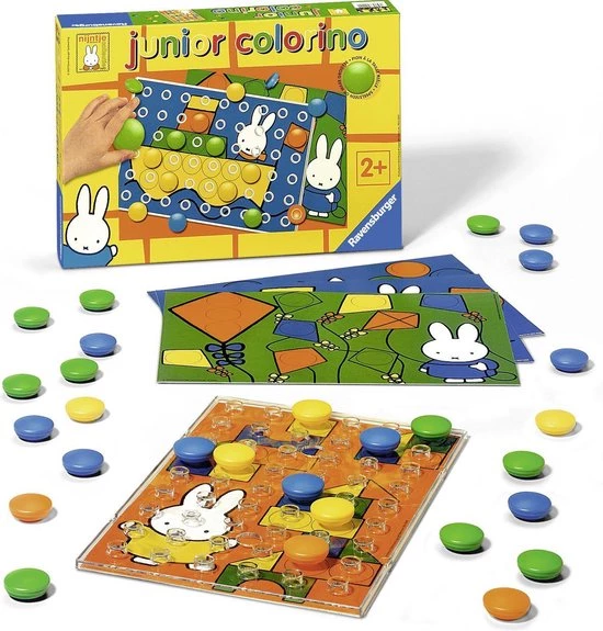 Ravensburger Nijntje Junior Colorino - Leerspel 5 Ravensburger Nijntje Junior Colorino - Leerspel - Afbeelding 5