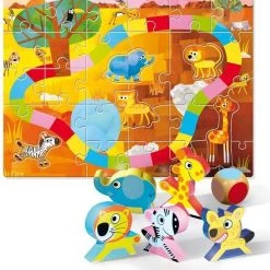 Ludattica Bordspel Baby Animal Race Junior 27,5 X 27,5 Cm -leerzame-spellen Winkel 550x577 4