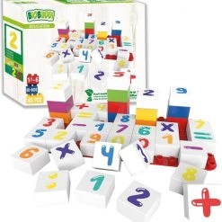 Wheat BiOBUDDi Educatie Bouwset Getallen, 42dlg. -leerzame-spellen Winkel 550x577 5