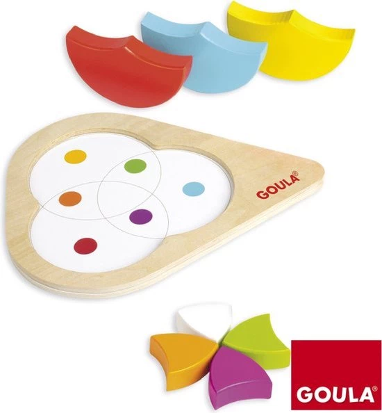 Goula Kleurenpuzzel 3 Goula Kleurenpuzzel - Afbeelding 3