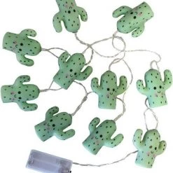House Of Disaster String Lights 10 Cactussen Groen