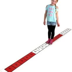 Getallenlijn Mat 1-20 - Rekenmateriaal - Bewegend Leren - 5-structuur - Rekenen Groep 3 - Mijnwerkplekje