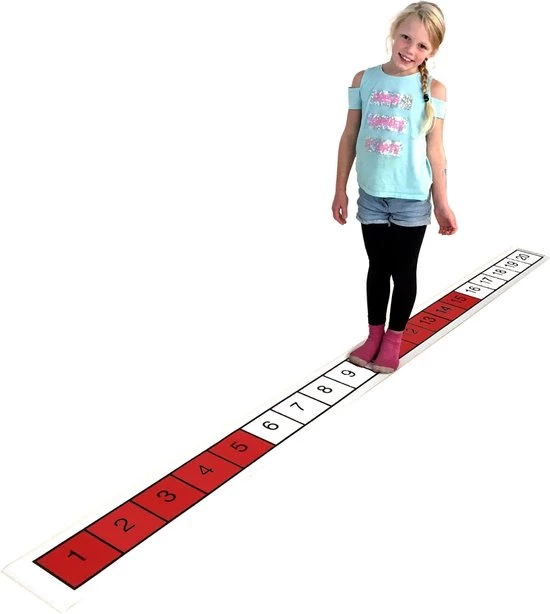 Getallenlijn Mat 1-20 - Rekenmateriaal - Bewegend Leren - 5-structuur - Rekenen Groep 3 - Mijnwerkplekje 1 Getallenlijn Mat 1-20 - Rekenmateriaal - Bewegend Leren - 5-structuur - Rekenen Groep 3 - Mijnwerkplekje