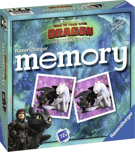 Memory Ravensburger Dragons 3 Kaartspel Matching 3 Memory Ravensburger Dragons 3 Kaartspel Matching - Afbeelding 3