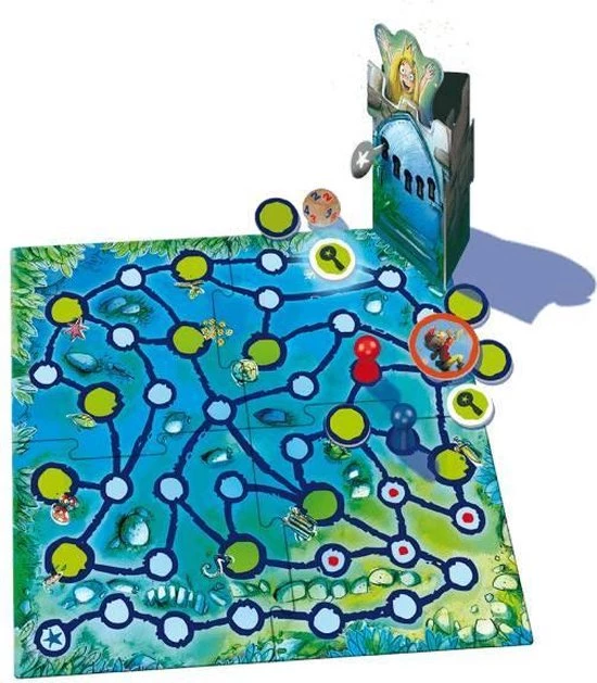 999 Games Bordspel - De Betoverde Toren Tin - 5+ 3 999 Games Bordspel - De Betoverde Toren Tin - 5+ - Afbeelding 3