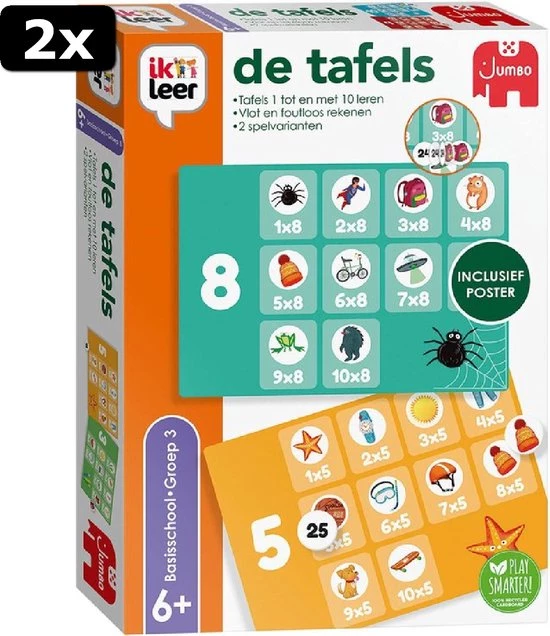 2x Ik Leer De Tafels 12 2x Ik Leer De Tafels - Afbeelding 12