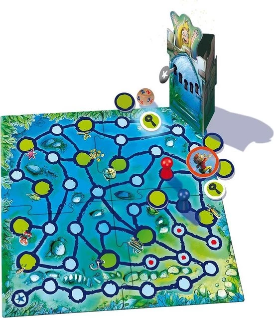 999 Games Bordspel - De Betoverde Toren Tin - 5+ 2 999 Games Bordspel - De Betoverde Toren Tin - 5+ - Afbeelding 2