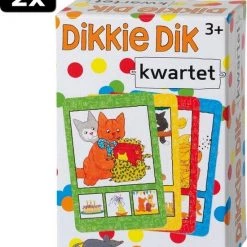 Bambolino Toys & Dikkie Dik 2x Dikkie Dik Kwartetspel