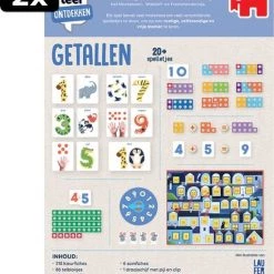 2x Ik Leer Ontdekken Getallen - Educatief Spel