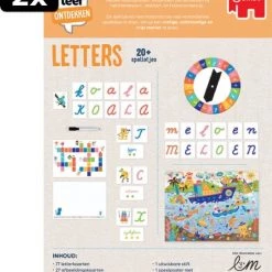 2x Ik Leer Ontdekken Letters - Educatief Spel