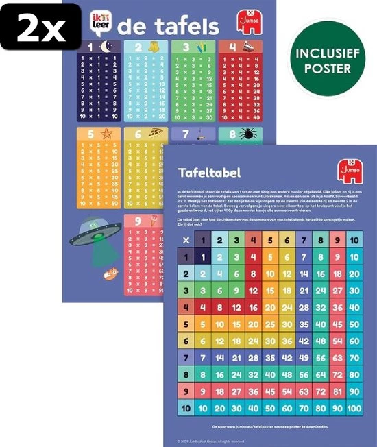 2x Ik Leer De Tafels 9 2x Ik Leer De Tafels - Afbeelding 9