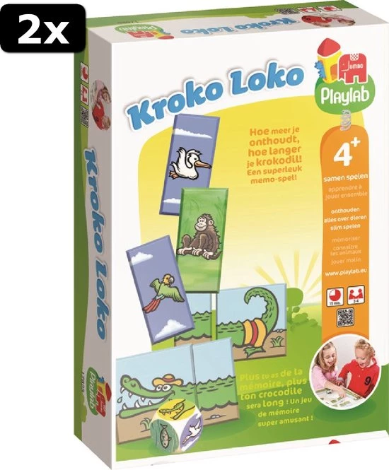Jumbo 2x Kroko Loko Kinderspel 9 Jumbo 2x Kroko Loko Kinderspel - Afbeelding 9
