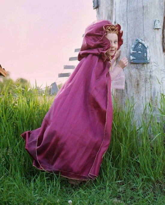 Great Pretenders Royalty Cape Burgudy / 5-6 Years 1 Great Pretenders Royalty Cape Burgudy / 5-6 Years