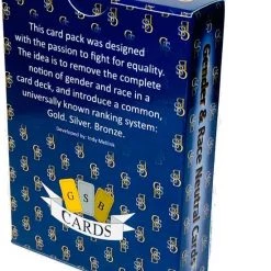 GSB Genderneutrale Speelkaarten - Poker Formaat - Enkel Pak In Tuckbox -leerzame-spellen Winkel 550x695