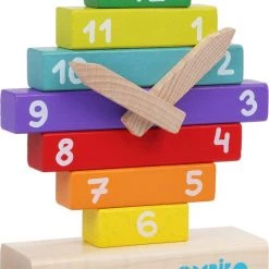 Cubika Houten Bouwset Klok