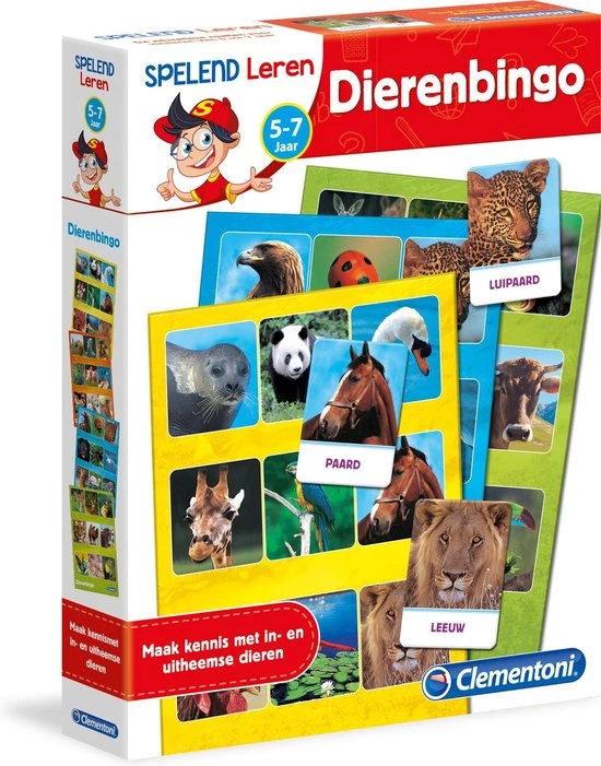 Clementoni - Dierenbingo - Educatief Spel 1 Clementoni - Dierenbingo - Educatief Spel
