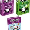 Educatieve Spellenbundel - Squla Kaartspellen - 3 Stuks - Groep 5 T/m 8