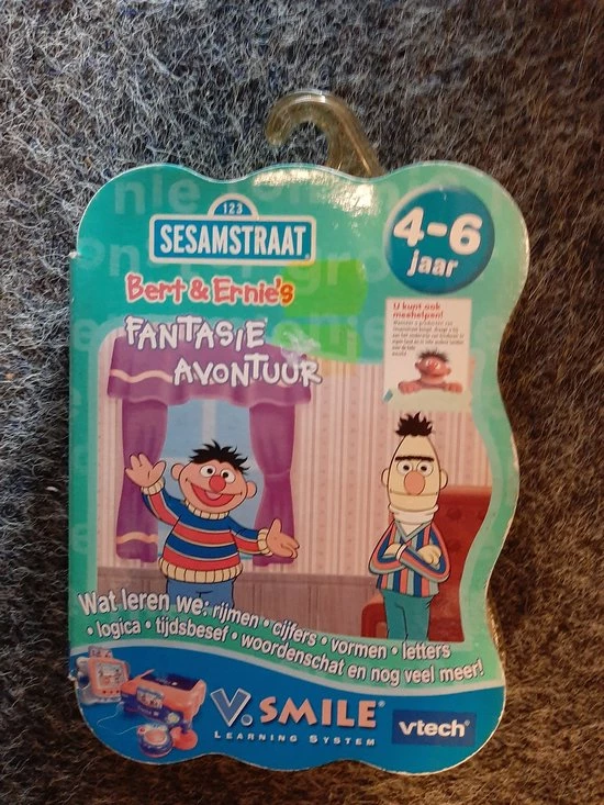 VTech V.Smile Game Bert En Ernie 1 VTech V.Smile Game Bert En Ernie