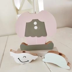 Toys Again.nl - Stapelfiguur - Houten Speelgoed - Kinderen - Educatief - Pastel - 7-delig - 19x27x3 Cm -leerzame-spellen Winkel 550x734