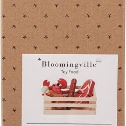 Bloomingville Dix Toy Food, Red, MDF