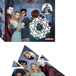 Nachtwacht Spel - Triomonstros - 2 In 1 Spel / 2 Tot 4 Spelers -leerzame-spellen Winkel 550x742