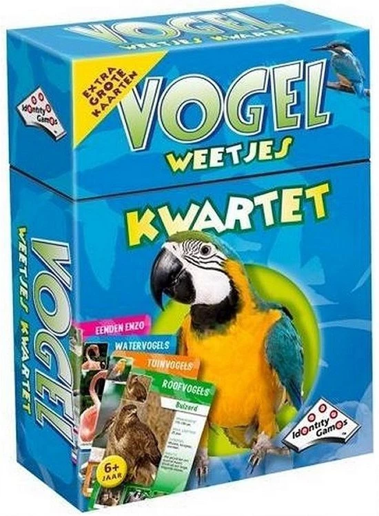 Identity Games Vogel Weetjes Kwartet 1 Identity Games Vogel Weetjes Kwartet