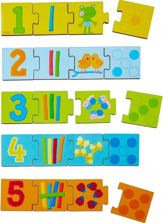 Haba Ordeningsspel Getallen 20 Stukjes 3 Haba Ordeningsspel Getallen 20 Stukjes - Afbeelding 3