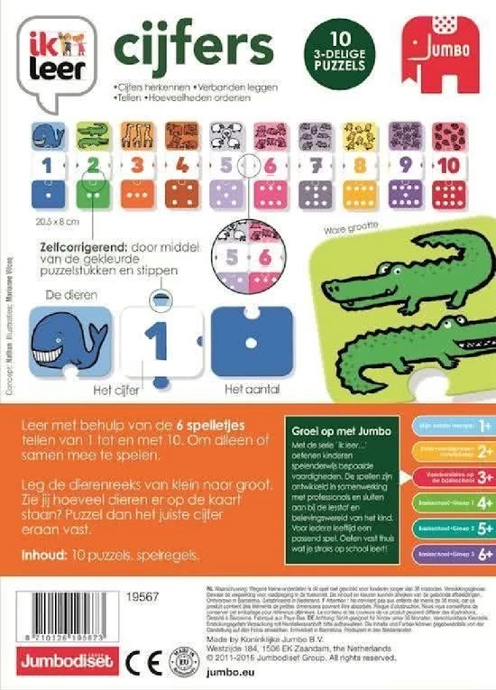 Ik Leer Cijfers 9 Ik Leer Cijfers - Afbeelding 9